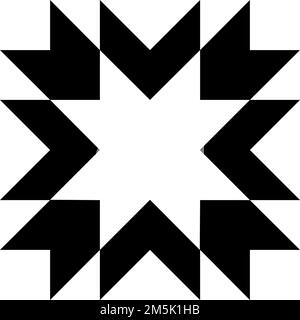 quilt pattern clip art black and white