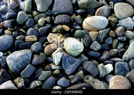Coastal Stones, County Mayo, Ireland Stock Photo