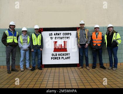 Lipscomb University students toured Old Hickory Powerplant in Hendersonville, Tennessee on March 25, to learn more about how civil infrastructures function and prepare them for the workforce upon graduation. Stock Photo