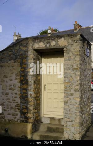 old, historic wooden doors, doors in Europe Stock Photo