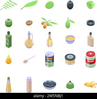 Olive graphic set black white isolated sketch illustration vector Stock ...