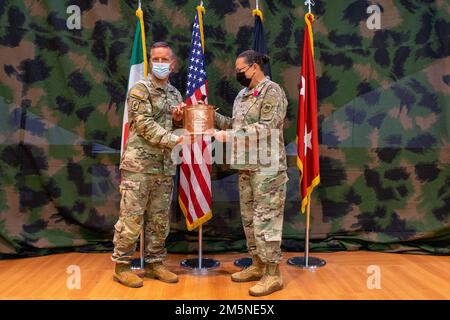Maj. Gen. Andrew M. Rohling and members of U.S. Army Southern European ...