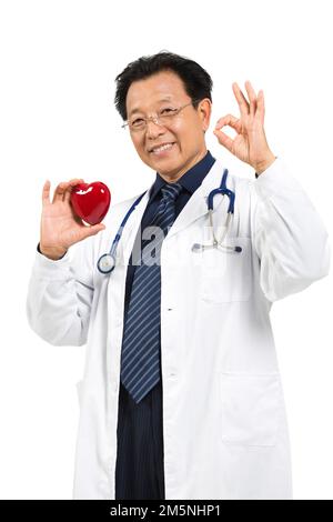 Shed older male doctor Stock Photo - Alamy
