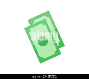 Realistic paper banknotes icon design. Cash, currency, banknotes, banking finance investment vector design and illustration. Stock Vector