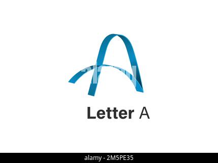 Letter A Professional logo for all kinds of business Stock Vector