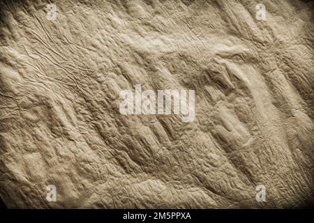 high resolution vintage brown crupled paper texture Stock Photo