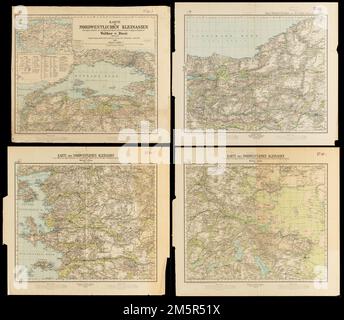 Karte Des Nordwestlichen Kleinasien : Nach Eigenen Aufnahmen Und ...
