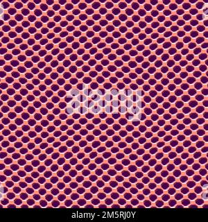 Geometric abstract pattern, red lattice.  Graphics composition . Seamless background Stock Photo