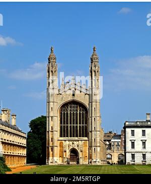 Cambridge, University, Medieval, Kings College Chapel, Cambridgeshire, England, UK.