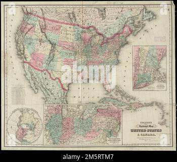 Ancillary Maps Map of the world. Relief shown by hachures. Ancillary maps: Northern ...