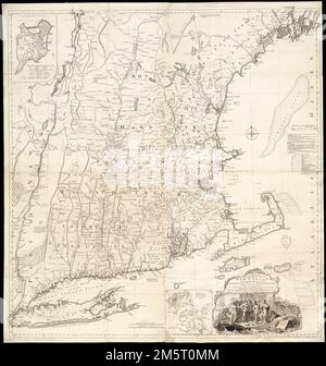 A map of the most inhabited part of New England; containing the ...