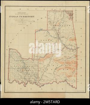 Indian Territory, Department of the Interior, General Land Office ...