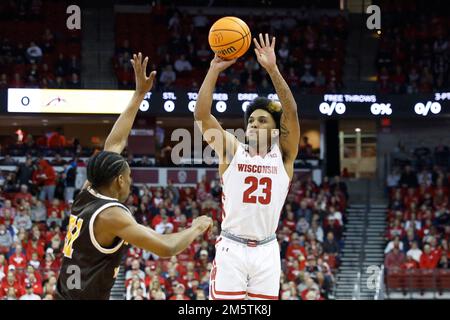 Madison, WI, USA. 30th Dec, 2022. Wisconsin Badgers head coach Greg ...