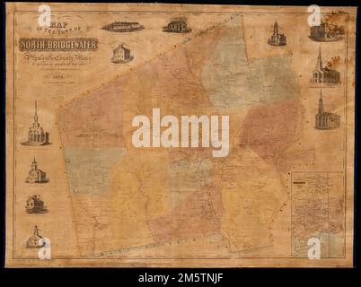 Map of the town of Hanson, Plymouth County, Mass - Norman B