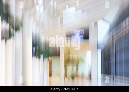 The airport terminal - abstract background. The the airport terminal - abstract architectural details. Stock Photo