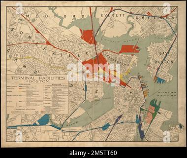 Water distribution system map, Boston proper, sheet no. 21h.. Map of a ...