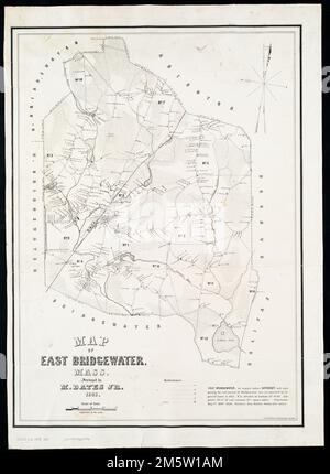 Map of the town of Hanson, Plymouth County, Mass - Norman B