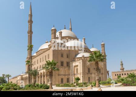 Cairo, Egypt; January 3, 2023 -The Mosque of Muhammad Ali, Cairo, Egypt Stock Photo