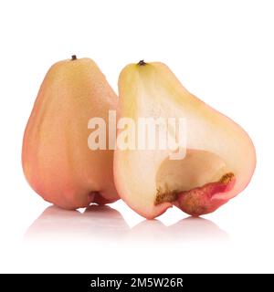 Rose apples  isolated on white background. Stock Photo