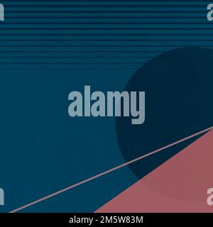 Moon landscape minimalist aesthetics vector with dull colors Stock ...
