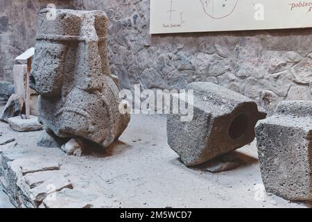 Ayacucho, Peru, 2022. Museum Wari Archaeological Complex, Ayacucho. Peru Stock Photo