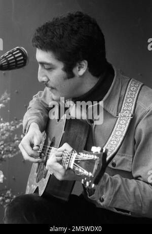 3rd Festival of Chanson and Folklore on 26. 5. 1966 at Waldeck Castle, Meeting Points of the Alternatives, Germany Stock Photo