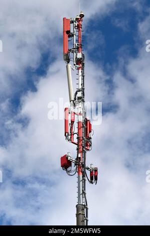 Mobile phone antenna 5G Stock Photo