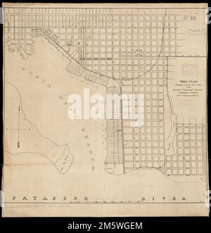 This plan contains about 1000 acres, of the Canton Company's Land. Shows the Canton and Canton Industrial Area of Baltimore. From Report on the objects, condition and prospects of the Canton Company of Baltimore.... , Maryland  , Baltimore Independent City  ,county   , Baltimore Maryland  , Baltimore Independent City  ,county   , Canton Stock Photo