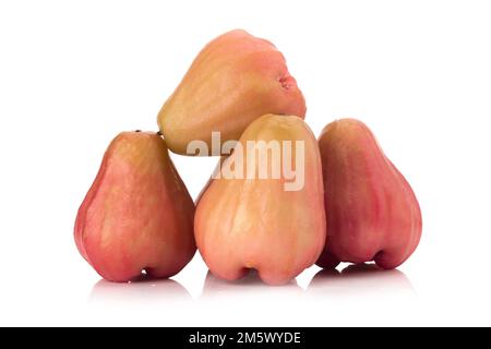 Rose apples  isolated on white background. Stock Photo