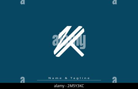 Alphabet letters Initials Monogram logo NT , TN Stock Vector