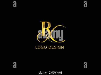 Letter R logo, Vector graphic golden and silver R letter symbol for your company with Reactive sample type Stock Vector