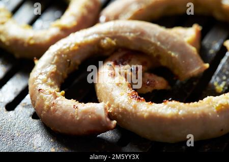 Grilled Beef Tripe, Grilled tripe Stock Photo