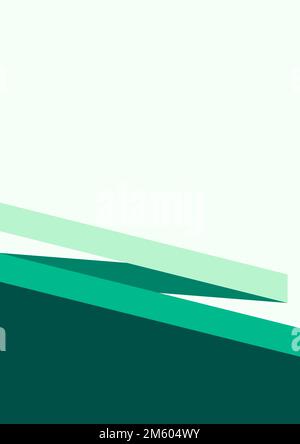 Simple blank green background vector for business Stock Vector Image ...