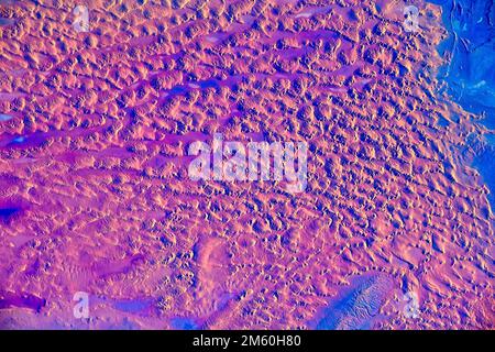 Dunes in Sahara desert. For NASA usage guidelines: refer to https://www.nasa.gov/multimedia/guidelines/index.htm Stock Photo
