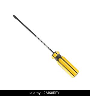 screwdriver isolated on white background. Stock Photo