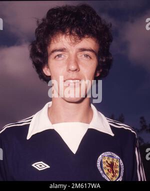 FILE: Celtic &, UK. 1st Jan, 2023. fans saddened to hear of the death of former striker, Frank McGarvey, who passed away this morning 1st Jan 202 after a battle with cancer at the age of 66. Credit: eric mccowat/Alamy Live News Stock Photo