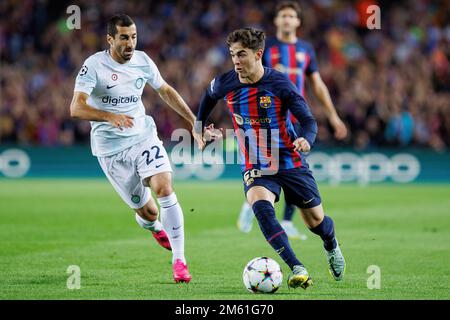 Gavi during the match between FC Barcelona and Club Atletico de Madrid ...