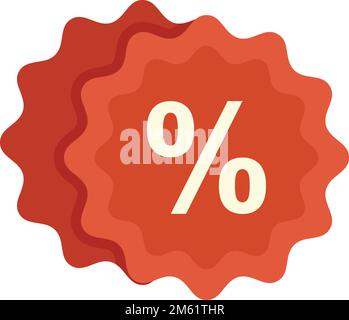 Bonus emblem icon. Flat illustration of Bonus emblem vector icon for web design isolated Stock Vector