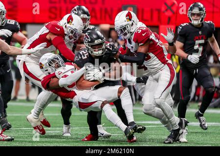 Arizona Cardinals cornerback Christian Matthew (35) warms up before an NFL  football game against the New Orleans Saints, Thursday, Oct. 20, 2022, in  Glendale, Ariz. (AP Photo/Rick Scuteri Stock Photo - Alamy