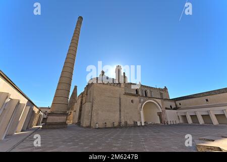 Main building of the Andalusian Centre for Contemporary Art on a sunny day Stock Photo