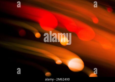 Blurred Lights, Portland Oregon Stock Photo - Alamy