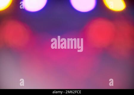 light leaks and defocused disco light Stock Photo