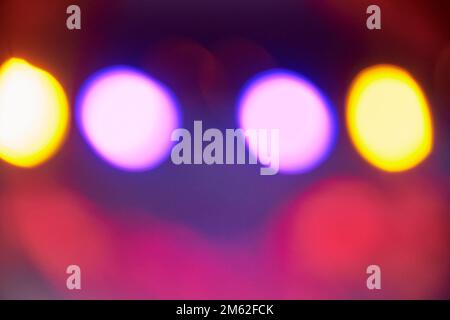light leaks and defocused disco light Stock Photo