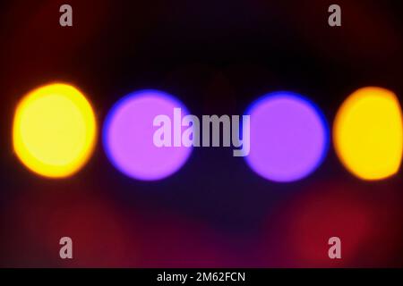 light leaks and defocused disco light Stock Photo