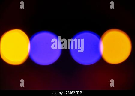light leaks and defocused disco light Stock Photo