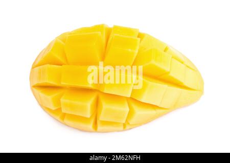 Mango isolated no white background. Stock Photo