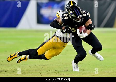 Pittsburgh Steelers tight end Matt Spaeth (89) warms up prior to a