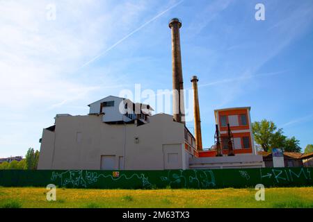 Ex Bormioli factory area in Parma Stock Photo