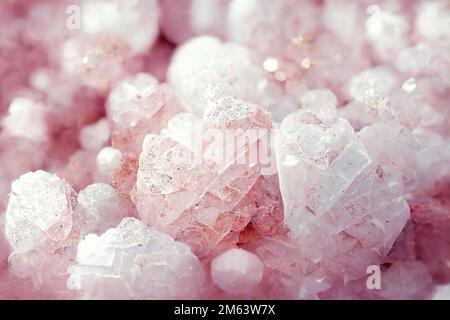 Buy Pink Crystals Wallpaper | Happywall