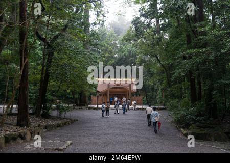 Toyouke Daijingu Betsugu Tsuchinomiya, Shinto Shrine, (Ise Jingu Geku, Outer Shrine), Ise Grand Shrine, Ise, Mie, Japan Stock Photo